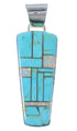 Turquoise Opal Inlay Jewelry Pendant PX41719